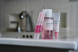 Skincare products made from salmon DNA, March 6, 2026, Cincinnati.