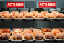 Rotisserie chickens at a Sam's Club in Bentonville, Ark., Sept. 24, 2025.