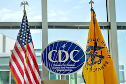 This Nov. 19, 2013 file photo shows a Centers for Disease Control and Prevention logo at the agency's federal headquarters in Atlanta.