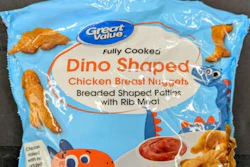 Walmart Great Value Fully Cooked Dino Shaped Chicken Breast Nuggets were recently the subject of a public health alert.