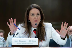 Agriculture Secretary Brooke Rollins testifies on Capitol Hill, April 22, 2026.