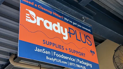 BradyPlus sign in Biloxi, Miss., May 2025.