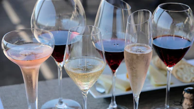 Wines shown in Sonoma, Calif., July 10, 2017.