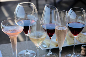 Wines shown in Sonoma, Calif., July 10, 2017.