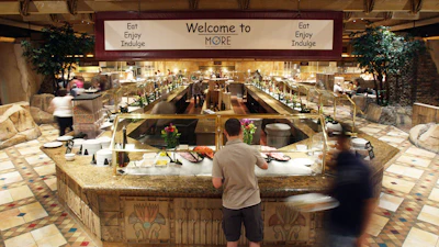 The More buffet at the Luxor hotel & casino in Las Vegas, May 22, 2009.