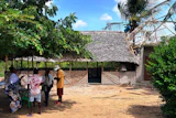 An unfinished restaurant under construction by a women's group led by Nuru Mohammed, Sabaki, Malindi, Kenya, June 15, 2026.