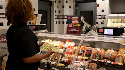 Apral Jack orders deli meat at a Stop & Shop in Lexington, Mass., July 6, 2026.
