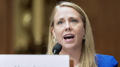 Andrea Lucas, nominee to be a member of the Equal Employment Opportunity Commission, testifies during a Senate Health, Education, Labor, and Pensions (HELP) Committee hearing, June 18, 2025.