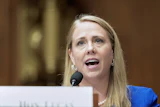 Andrea Lucas, nominee to be a member of the Equal Employment Opportunity Commission, testifies during a Senate Health, Education, Labor, and Pensions (HELP) Committee hearing, June 18, 2025.