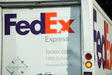 A FedEx delivery van, Sept. 13, 2023, Denver.