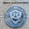 The seal of the Federal Trade Commission on an office building in Washington, Feb. 13, 2026.