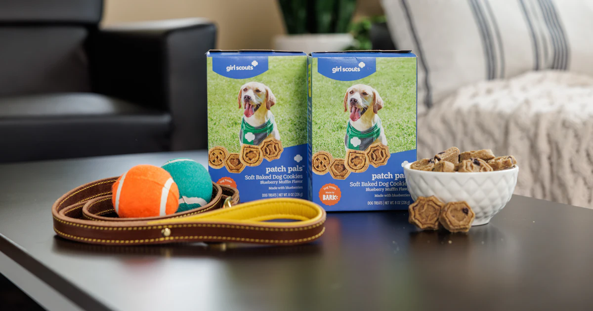 Girl Scouts' First Cookies for Dogs Will Go on Sale in January