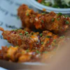 Food is presented at a new KFC restaurant in McKinney, Texas, Sept. 22, 2026.