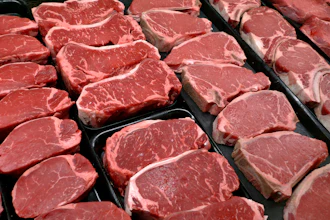 Steaks and other beef products are displayed for sale at a grocery store in McLean, Va., Jan. 18, 2010.