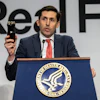 Calley Means, senior advisor for the U.S. Department of Health and Human Services, delivers remarks at HHS Headquarters in Washington, Feb. 11, 2026.