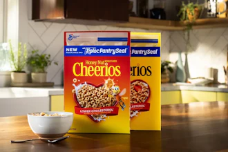 Cheerios With Ziploc Pantry Seal Hero Image
